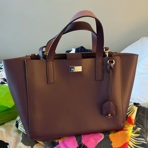 Dark purple Kate Spade purse